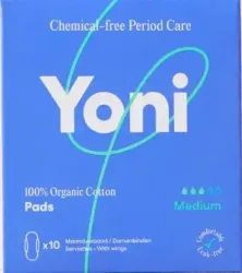 Yoni Maandverband medium met vleugels