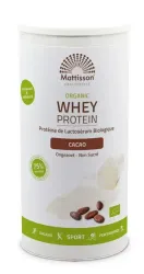 Mattisson Wei whey proteine cacao 75% bio