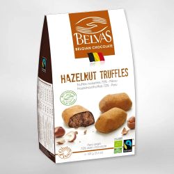 Belvas Praline hazelnoot truffels bio