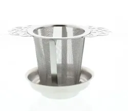 Geels Permanentfilter RVS ornament   deksel