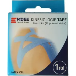 Emdee Kinesio tape blauw pre cut