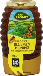 Traay Bloemenhoning knijpfles bio