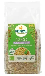 Primeal Rijst met spliterwten en lijnzaad bio
