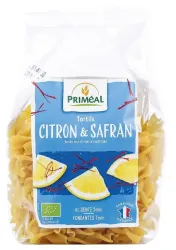 Primeal Fusilli tortils citroen safraan bio
