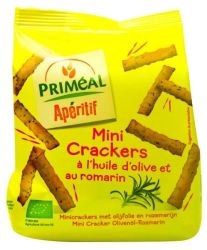 Primeal Aperitive mini crackers olijf rozemarijn bio