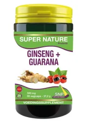 SNP Ginseng guarana 500mg puur