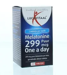 Lucovitaal Melatonine puur 0.299mg
