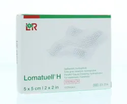 Lomatuell H gaasverband 5cm x 5cm