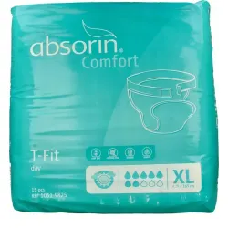 Absorin Comfort t-fit day maat XL