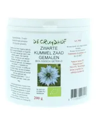 Cruydhof Zwarte kummelzaad poeder bio