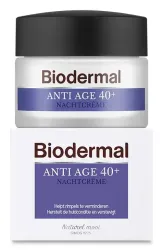 Biodermal Nachtcreme anti-age 40 