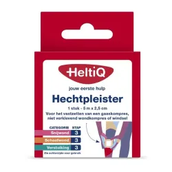 Heltiq Hechtpleister 2.5cm x 5m