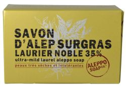 Aleppo Soap Co Zeep 35% laurier doosje