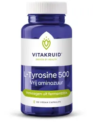 Vitakruid L-Tyrosine 500mg uit fermentatie