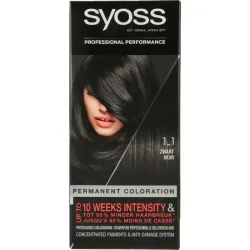 Syoss Color baseline 1-1 black haarverf