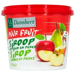 Damhert Puur fruit siroop appelen en peren