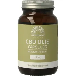 Mattisson CBD olie 15mg