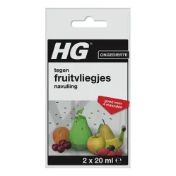 HG X fruitvliegjesval navul 20ml