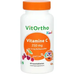 Vitortho Vitamine C 250mg met 25mg bioflavonoiden