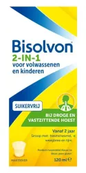 Bisolvon Drank 2-in-1 suikervrij