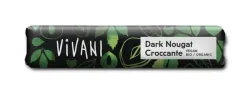 Vivani Chocolate To Go dark nougat croccante vegan bio