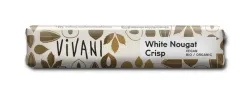 Vivani Chocolate To Go white nougat crisp vegan bio