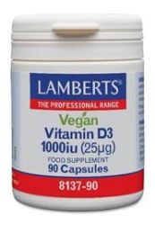 Lamberts Vitamine D3 1000IE 25mcg vegan