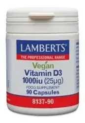 Lamberts Vitamine D3 1000IE 25mcg vegan