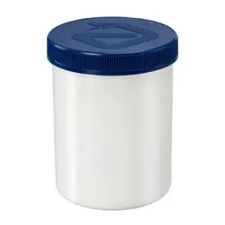 Spruyt Hillen Zalfflacon wit/blauw met dop 170ml