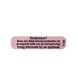 Spruyt Hillen Sticker kinderwens
