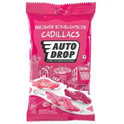 Autodrop Beroemde bosvruchtrode cadillacs snackpack