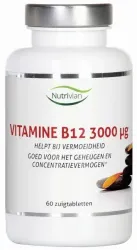 Nutrivian Vitamine B12 methylcobalamine 3 mg