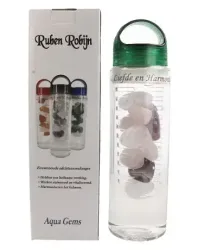 Ruben Robijn Aqua gems drinkfles liefde & harmonie