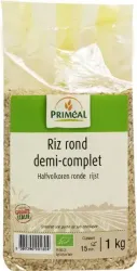 Primeal Halfvolkoren ronde rijst bio