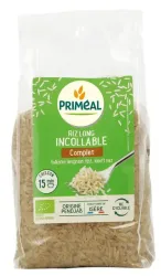 Primeal Volkoren langgraan rijst voorgekookt bio