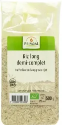 Primeal Halfvolkoren langgraan rijst bio
