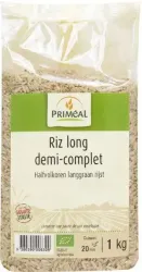 Primeal Halfvolkoren langgraan rijst bio