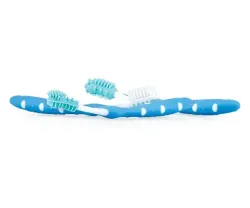 Nuby Tandenborstelset 3m  - blauw
