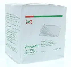 Vliwasoft Vlieskompres 10 x 10cm 4-laags