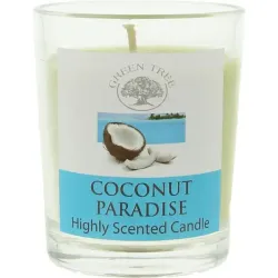 Green Tree Geurkaars votives coco paradise