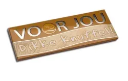 Voor Jou! Wensreep melkchocolade knuffel