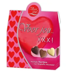 Voor Jou! Cadeau doos hartjes XXX