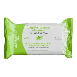 Alphanova Baby Baby bio & ecological cleansing wipes