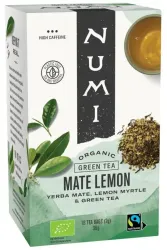 Numi Green tea mate lemon bio