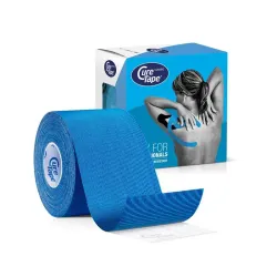 Curetape Kinesiotape blauw 5cm x 5m