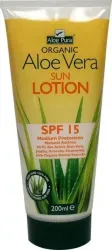 Optima Aloe pura sunprotect F15 aloe vera organic