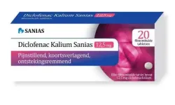 Sanias Diclofenac kalium 12.5mg