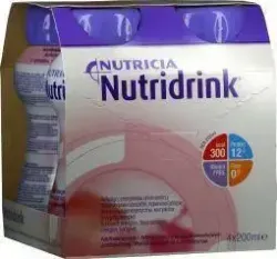 Nutridrink Aardbei 200 gram