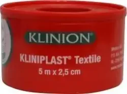 Kliniplast Hechtpleister 5 x 2.5cm met ring