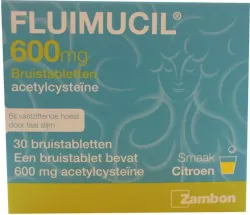 Fluimucil Bruistablet 600mg